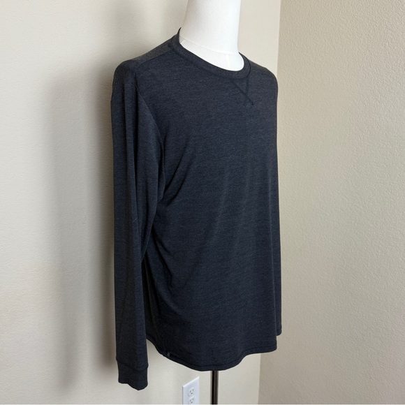Freefly men’s long sleeve Tee | Size L | Grey 
Bamboo Performance - Picture 2 of 9